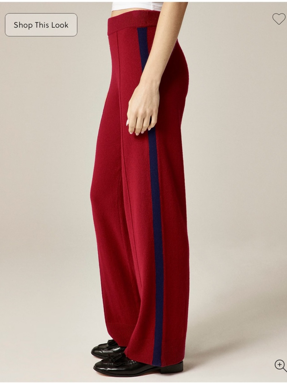 J.Crew Cashmere track pant - Picture 2 of 8